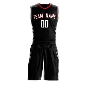 Ensemble de maillots de basket-ball réversibles personnalisés pour adultes, hommes, impression numérique du logo, vente en gros, uniforme d'équipe respirant, vêtements de sport 100% respirants - Product Image 3