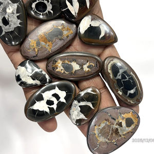 หินอัญมณีทรงหลวมผสมรูปร่างผสมขนาด20ถึง30มม. โดยประมาณจากใยแมงมุมธรรมชาติ - Product Image 1