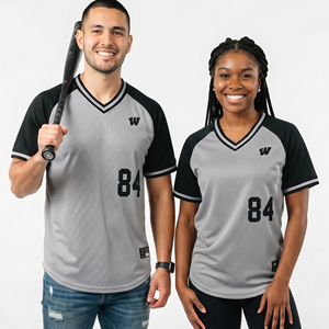 Camiseta de Béisbol Personalizada, Jersey Deportivo de Equipo, Camiseta de Béisbol y Sóftbol de Manga Corta con Botones, Tops Personalizados de Camiseta de Béisbol - Product Image 6