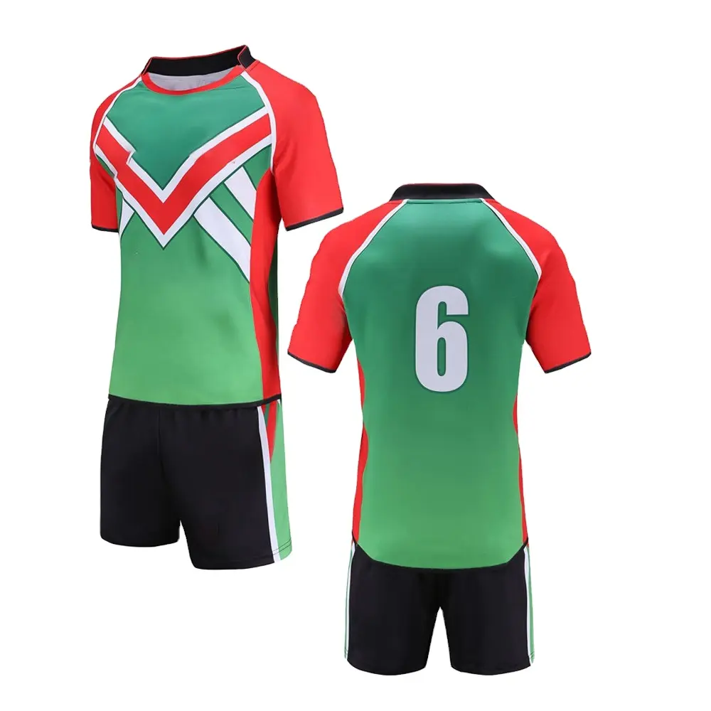 Jaqueta de futebol com design de venda quente, uniforme esportivo sublimado, uniforme de futebol verde personalizado por atacado