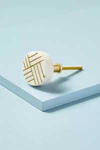 Pomos de Hueso de Búfalo con Incrustaciones para Muebles de Sala de Estar, Tiradores Redondos para Gabinetes, Pomos con Tamaño Personalizado y en Oferta - Product Image 5