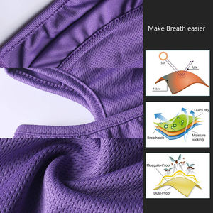 หน้ากากบาลาคลาวาสำหรับฤดูร้อน แบบลำลอง สำหรับกิจกรรมกลางแจ้ง ขี่จักรยาน ขี่มอเตอร์ไซค์ ระบายอากาศได้ดี คุณภาพสูง ป้องกันฝุ่น แห้งเร็ว ใช้ได้ทั้งชายและหญิง - Product Image 5