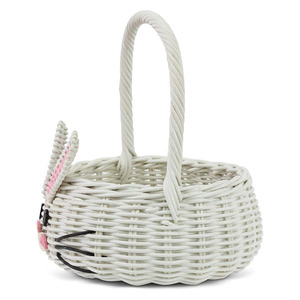 Cestas de mimbre de conejito para regalo, almacenamiento y decoración para la celebración de Pascua, a precio económico. - Product Image 5