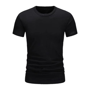 Camiseta de algodón con cuello redondo para hombre, fabricada con tela de alta calidad y acabado profesional, estilo urbano, corte regular, suave. - Product Image 2