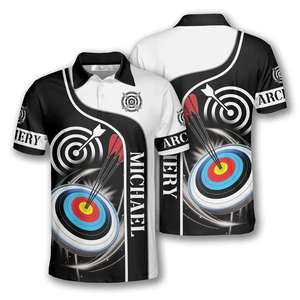 Uniforme de tir à l'arc décontracté ajusté pour homme, tissu 220g, séchage rapide, respirant, couleur personnalisée, logo personnalisé, design personnalisé - Product Image 6