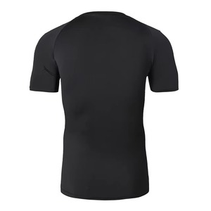 T-shirt décontracté pour homme, en tricot uni, à séchage rapide, réfléchissant, pour la course à pied, la remise en forme, l'entraînement en plein air, à manches courtes, respirant - Product Image 5