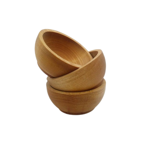 Handmade Wooden Bowl With Geometric Pattern Modern Design For Food Serving Home Decor Dining <b>Table</b> Salad Fruit Bowl - Product Image 6
