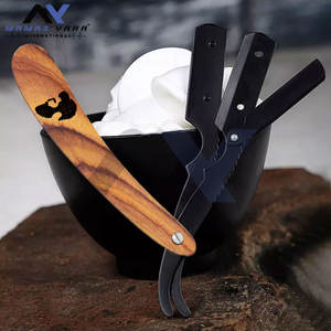 Navaja de Barbero Clásica de Acero Inoxidable con Filo Recto, Duradera, Ergonómica y de Precisión para el Afeitado Masculino - Product Image 5