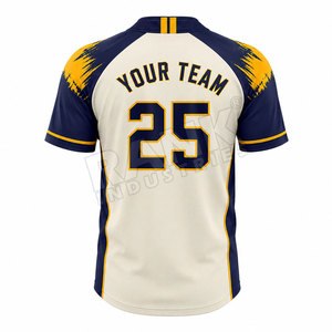 Maillots de baseball personnalisables à logo, longue durée, design tendance, en promotion - Product Image 2