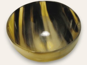 Bol de service familial en corne fait main par les meilleurs artisans – Vaisselle de table haut de gamme, élégant pour la présentation quotidienne des repas - Product Image 6
