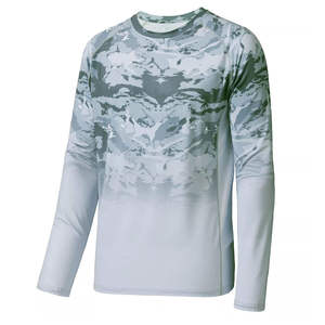 Camisa de Pesca con Cierre de Cremallera y Logotipo Personalizado, Fabricada en Pakistán, Precio Bajo, Transpirable, Impermeable, UPF 50, 100% Poliéster - Product Image 1