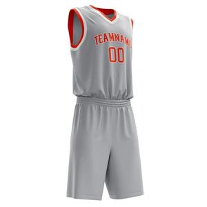 Ensemble Maillot et Short de Basketball Personnalisé en Gros – Tissu Respirant et Confortable pour Équipes Masculines - Product Image 3