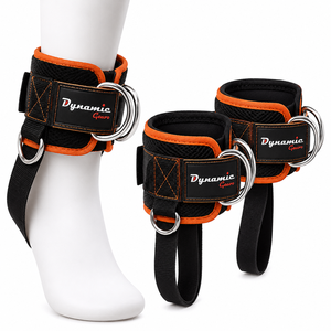 Essentials Ankle Strap For <b>Cable</b> Machine Resistance Bands Neoprene Kickback Ankle Cuffs Adjustable Strap - Product Image 3
