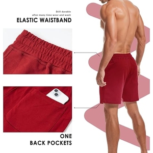 Shorts de sport en mesh pour hommes avec logo personnalisé, shorts de course, shorts de fitness, séchage rapide, shorts pour hommes USA - Product Image 4