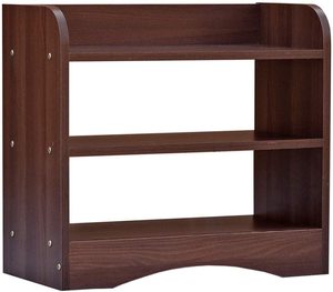 โต๊ะข้างเตียงทันสมัยพร้อมชั้นวาง 3 ชั้น โต๊ะข้างเตียงไม้สำหรับจัดเก็บ/โต๊ะตกแต่งบ้าน/โต๊ะกาแฟ/โต๊ะข้างโซฟา - Product Image 2