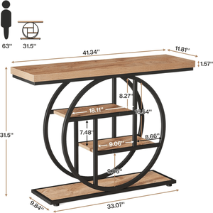 Long Living Room Console Table - Product Image 2