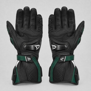 Gants de course moto professionnels en cuir pleine main pour le sport, avec protection des articulations en fibre de carbone, OEM ODM - Product Image 3