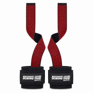 Sangles de musculation personnalisées avec logo, antidérapantes, pour athlètes professionnels, équipement de soutien, vêtements de sport commerciaux - Product Image 1
