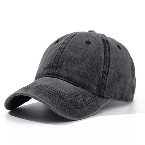 Créez votre propre logo, casquette de sport ethnique unisexe à 6 panneaux, casquette de baseball en denim brodée sur mesure - Product Image 4