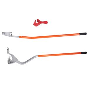 Attrezzo Manuale per Montaggio/Smontaggio Pneumatici (22.5" e 24.5") - Cambio Gomme in Acciaio con Supporto Extra per il Tallone e Capacità Tubeless - Product Image 5