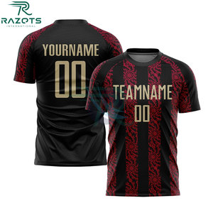 Camisetas de Fútbol Personalizadas de Alta Calidad 2026, Camisetas de Fútbol Transpirables de Manga Corta - Product Image 2