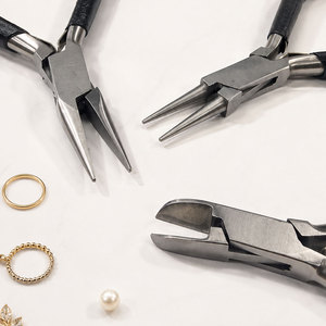 Pince à bec rond professionnel en acier inoxydable, taille personnalisée, outil de précision pour la fabrication de bijoux - Product Image 4