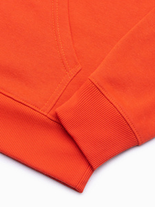 Sudadera con capucha corta de moda para hombre, personalizada con estampado, térmica, de espuma 3D, 100% algodón, de alto gramaje, con bajo sin rematar, para invierno - Product Image 2
