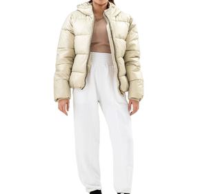 Customized <b>Lightweight</b> Breathable <b>Women</b> Puffer Jacket Quilted Windbreaker Warm Down <b>Coat</b> <b>Women</b> Puffer Jacket - Product Image 4