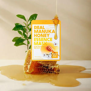 Mascarilla Facial de Esencia de Miel de Manuka REAL de Farmstay, Paquete de 10 Mascarillas de Tela de Algodón con Extracto de Árbol de Té, Nutritivas e Hidratantes para Todo Tipo de Piel - Product Image 5