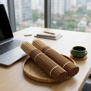 Handmade Stick Incense with Traditional Herbal Ingredients-Long-Lasting Eco-Friendly Aromatic Scent for <b>Home</b> Wellness Relaxation - Product Image 2