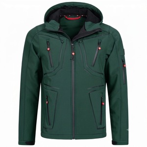 OEM <b>Custom</b> Men's Windbreaker Reversible <b>Jacket</b> New Fashion Water-Resistant Soft shell <b>Jacket</b> With Zipper - Product Image 1