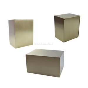 Square Box Design <b>Memorial</b> Urns With Shiny Decor Home Keep Sake Urns Best Funeral Supplies Pet Urns Human Ashes - Product Image 4