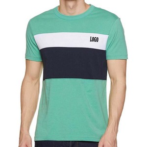 Camisetas de Manga Corta para Hombre, 100% Algodón, con Diseño de Logotipo Personalizado de Alta Calidad, Color en Contraste, Impresión Personalizada, Transpirables - Product Image 5