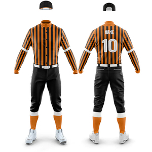 Vêtements de sport, uniforme de baseball personnalisé, vêtements d'équipe, uniforme de baseball, nouvelle arrivée, uniforme de baseball pour adultes, toutes saisons - Product Image 4