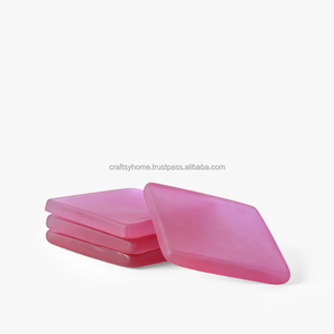 Top Tendance Rose Résine Dessous De Verre À La Main Amour Modèle Modèle Standard Qualité Restaurant Vaisselle Prix De Gros - Product Image 3