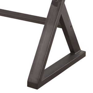 Alluminio oro e forma a X in metallo Base scrivania elegante Computer scrivania con struttura in metallo resistente - Product Image 5