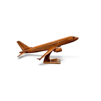 Maquette d'avion civil haut de gamme en bois, modèle réduit Airbus A320/A330/A350/A380, décoration de table, directement de l'usine du Vietnam