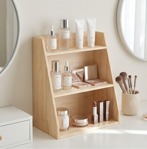 Budget Friendly Wooden <b>Makeup</b> Storage <b>Box</b> for Lipsticks, Eyeliner, Foundation and Beauty Accessories By AALIYAN IMPEX - Product Image 2