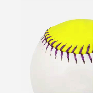 Fabrication sur mesure de ballons de baseball, équipement sportif en gros, fabricant OEM, ballon de baseball vierge en PU taille officielle 9 sans logo - Product Image 3