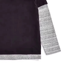 เสื้อยืดแขนยาวผู้ชายแบบสั่งทำพิเศษสองชั้น ทันสมัย ผ้าฝ้าย 100% สกรีนลายตามสั่ง ระบายอากาศได้ดี สไตล์ลำลอง เสื้อยืดแบบยูนิเซ็กส์ - Product Image 6