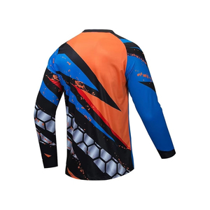 Maillot de course hiver MX tout-terrain personnalisé avec logo et design sur mesure pour moto et auto - Product Image 2