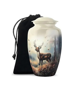 Urnas Funerarias de Latón de Nuevo Diseño Hechas a Mano para Hombre y Mujer, Urnas Decorativas de Alta Calidad - Product Image 1