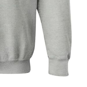 Sweat-shirt à col rond gris pour femme, motif 'Pretty Girl Vibes', manches longues, poignets côtelés, en polaire, décontracté, pour le quotidien et le style urbain - Product Image 4