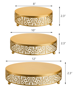 Expositor Decorativo Europeo Creativo para Mesa de Postres, Soporte para Tartas, Bandeja para Postres y Repostería, Marco para Mesa de Cena Fría - Product Image 2