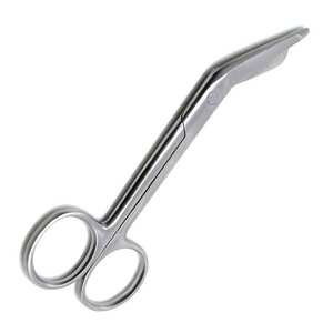 Ciseaux médicaux courbés en acier inoxydable Dentavex, ciseaux à pansements, ciseaux de traumatologie, certifiés CE, classe I, instrument de chirurgie générale - Product Image 4