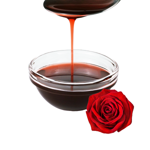 Sirop liquide aromatisé à la rose, très vendu, pour bubble tea et cocktails, 70 Brix - Product Image 2