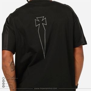 Hot Selling Custom Printed Oversized <b>Tshirt</b> 100% Cotton Jersey Fabric High Quality Eco-Friendly Quick Dry DTF Sticker Summer - Product Image 4