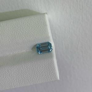 Diamante Suelto de Laboratorio de Corte Esmeralda Azul Intenso de 1.23ct con Certificación IGI(SH) al por Mayor - Product Image 1