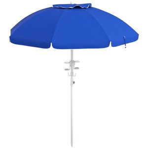 Sapphire Blue Outdoor Beach Umbrella - Product Image 1