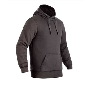 Motorbike Aramid Lined Hoodie Removable CE Approved Armor Shoulders Elbows <b>Back</b> Protection Hoodies With Cheap Price - Product Image 4